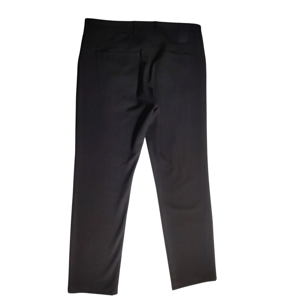 Alberto Ceramica Modern Fit Mens Black 5-Pocket Trousers Pants W33 L32‎ 181/2077 - Picture 2 of 9